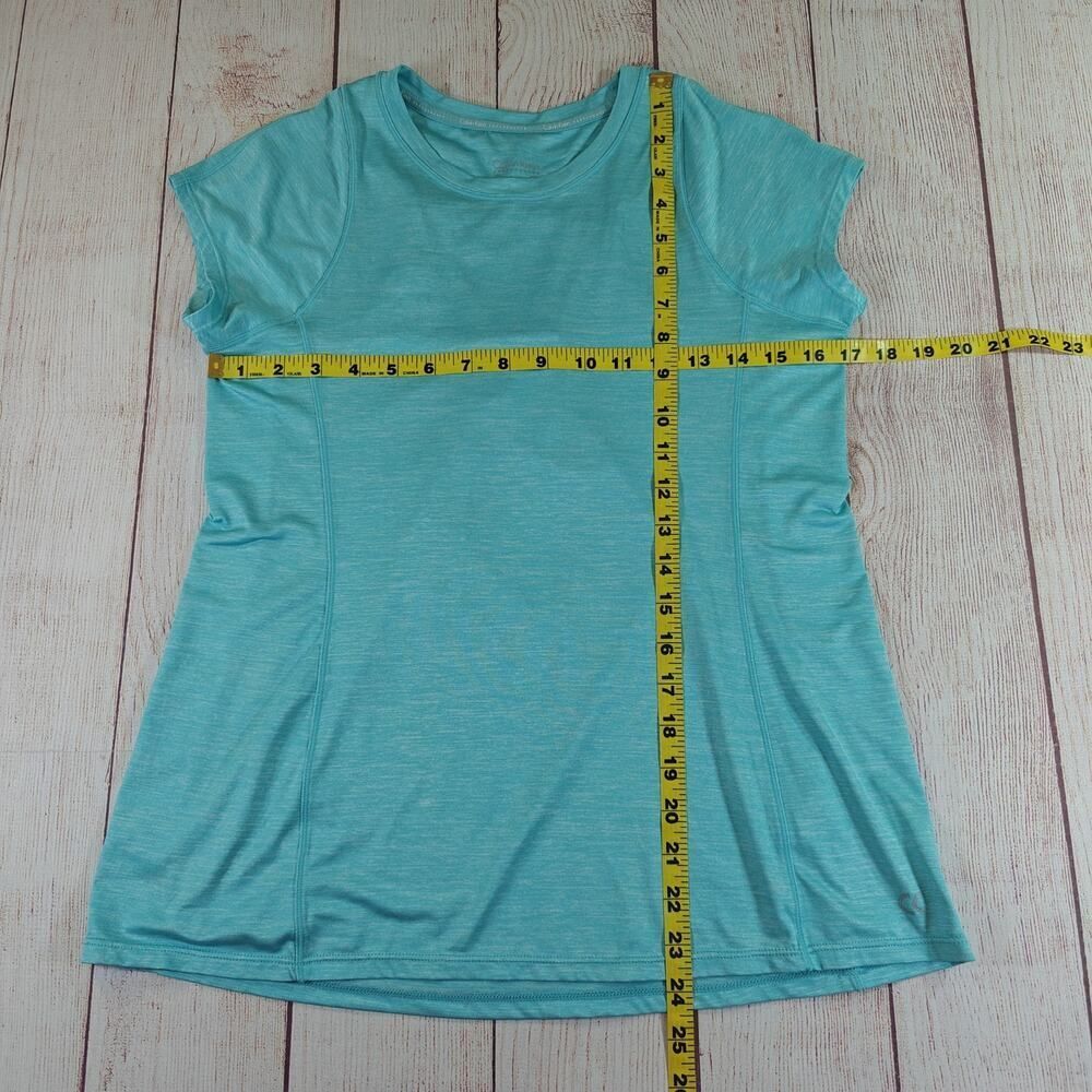 Calvin Klein Performance Dry pleated back active tee sz XS - Picture 7 of 8